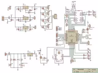 schéma électronique conception carte sur mesure